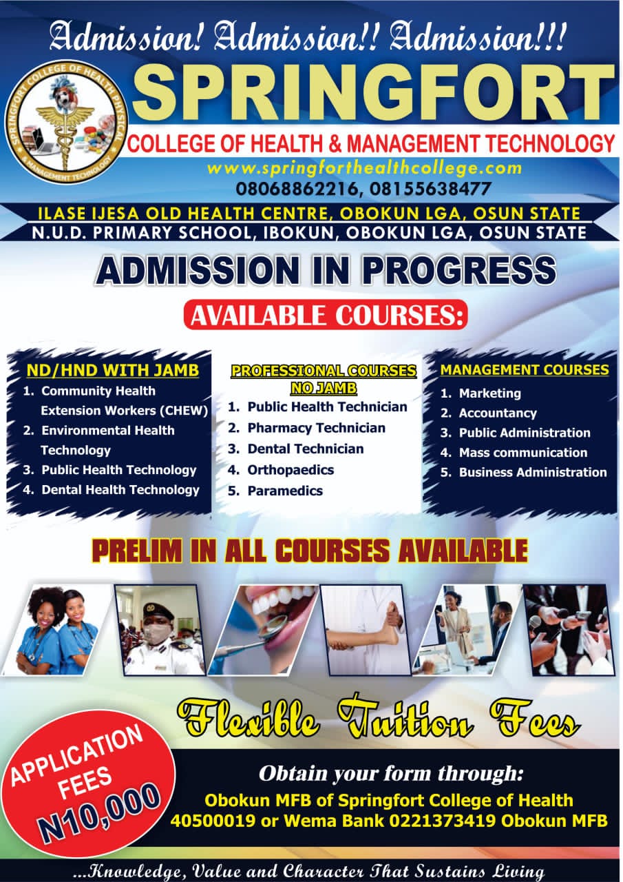 Admission in Progress!!!
